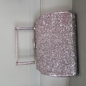 Sparkling Glam Silver Special Occasion Bag